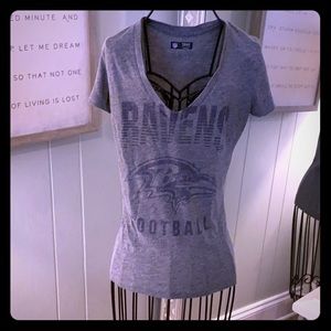 NFL Baltimore Ravens V neck T-shirt 💜🏈